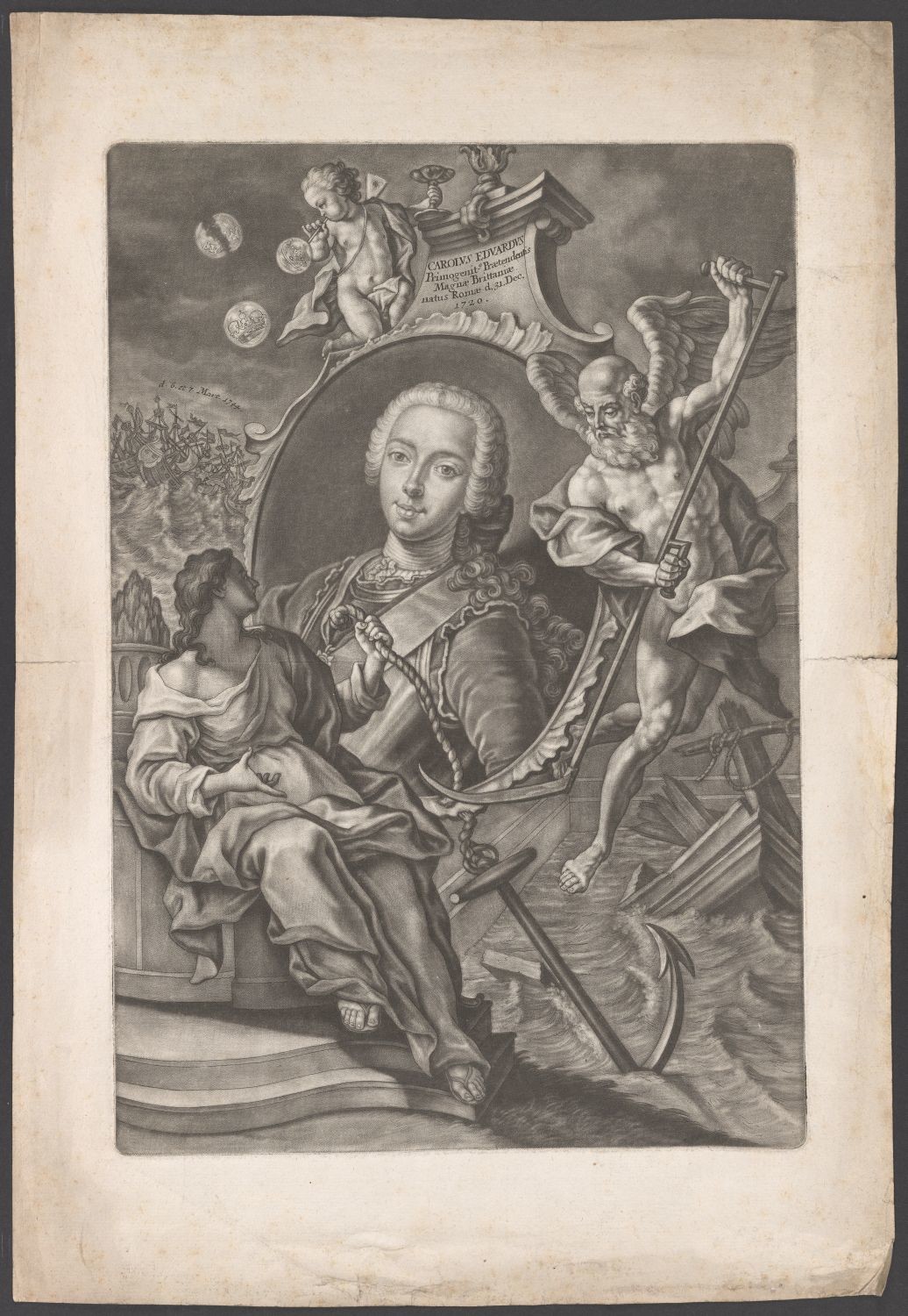 Porträt Charles Edward Stuart (1720-1788) (Stiftung Händelhaus, Halle CC BY-NC-SA)