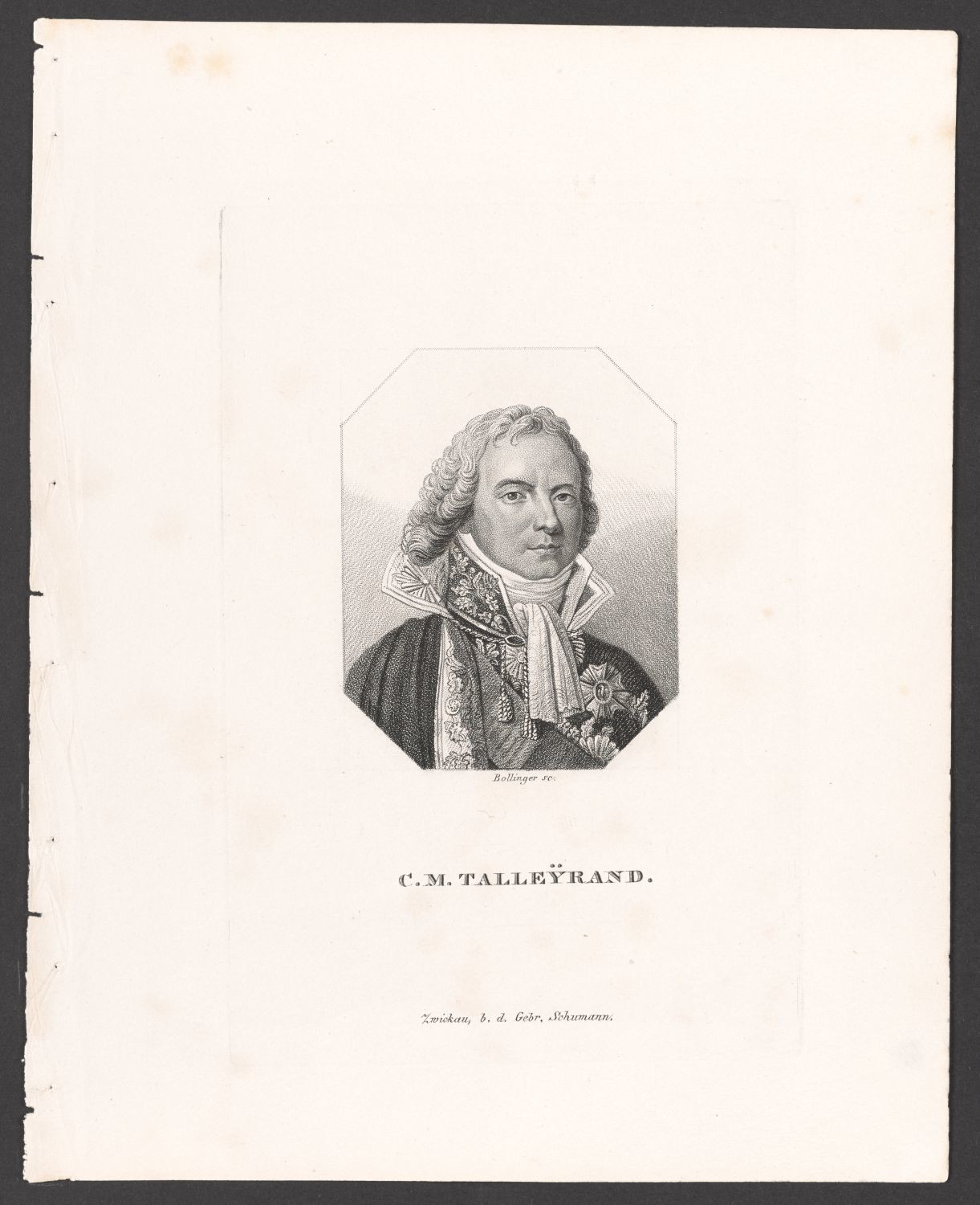 Porträt Charles-Maurice de Talleyrand-Périgord (1754-1838) (Stiftung Händelhaus, Halle CC BY-NC-SA)