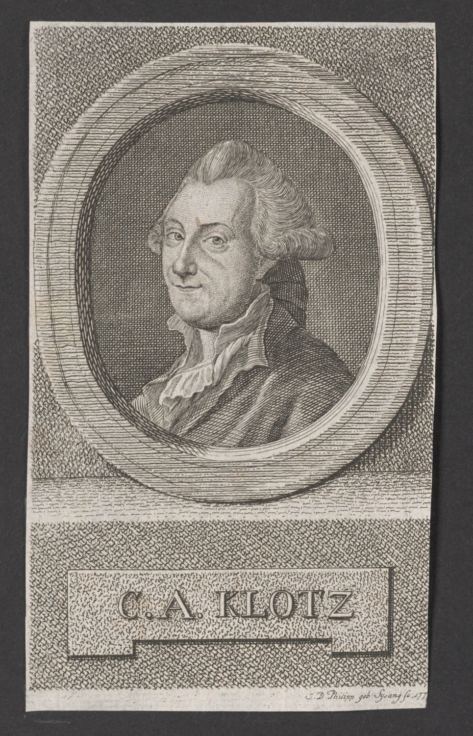 Porträt Christian Adolph Klotz (1738-1771) (Stiftung Händelhaus, Halle CC BY-NC-SA)