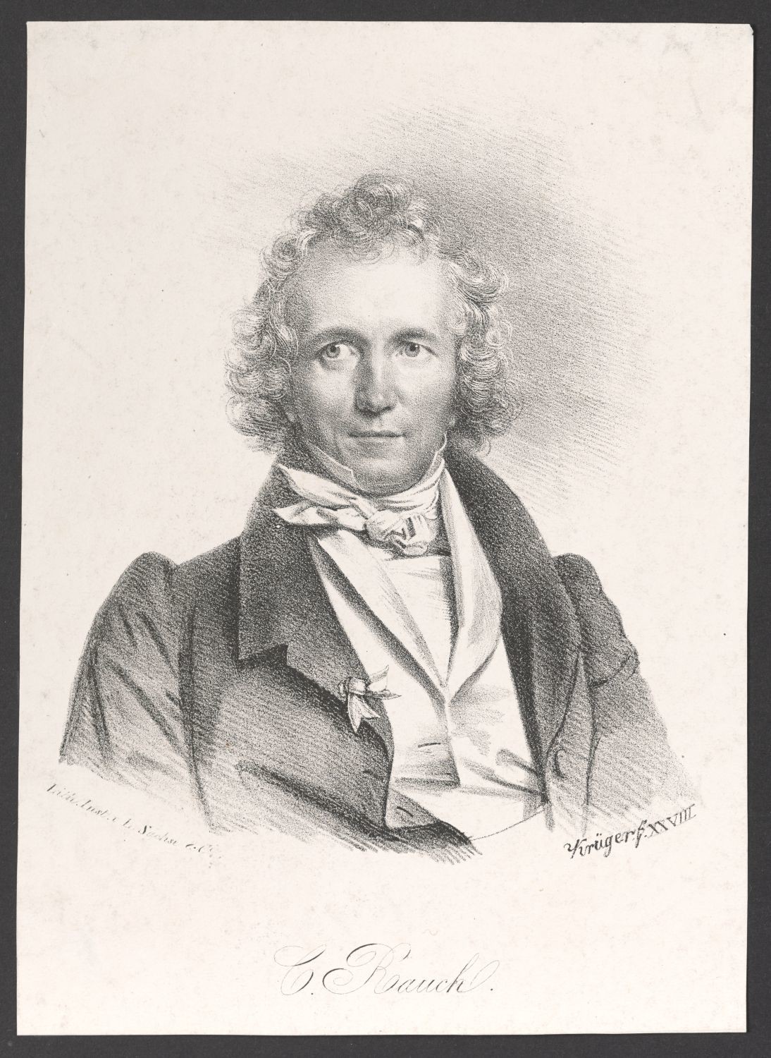 Porträt Christian Daniel Rauch (1777-1857) (Stiftung Händelhaus, Halle CC BY-NC-SA)