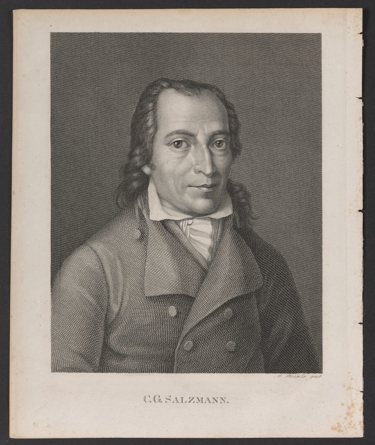 Porträt Christian Gotthilf Salzmann (1744-1811) (Stiftung Händelhaus, Halle CC BY-NC-SA)