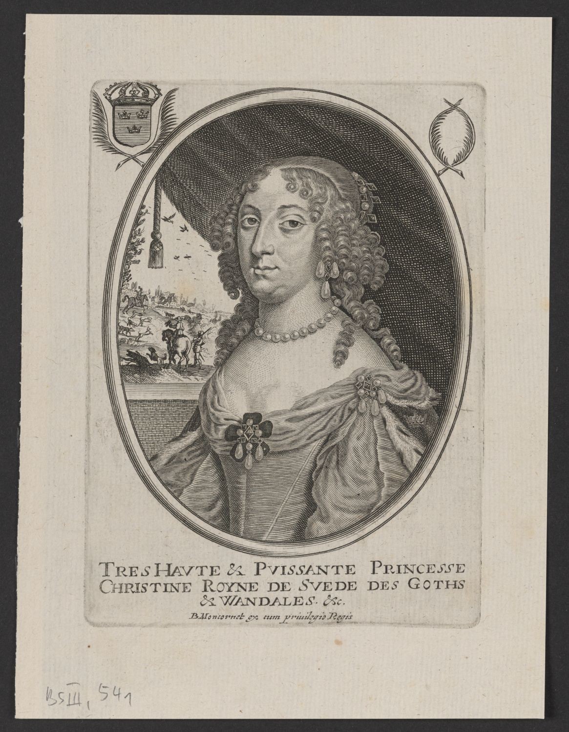 Porträt Christina, Königin von Schweden (1626-1689) (Stiftung Händelhaus, Halle CC BY-NC-SA)