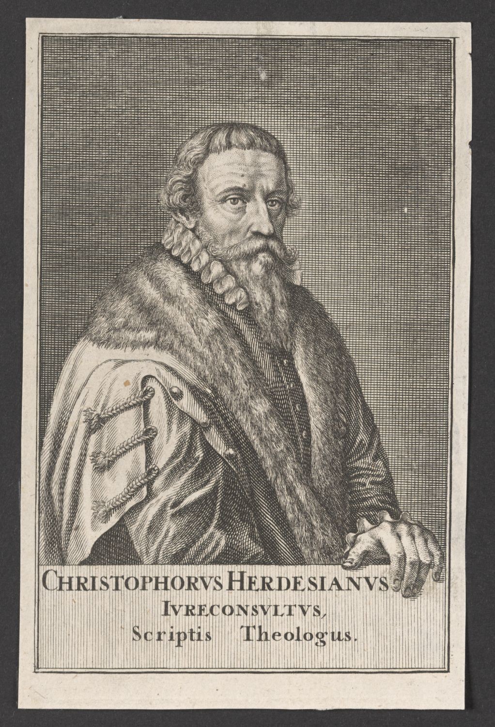 Porträt Christoph Herdesianus (1523-1585) (Stiftung Händelhaus, Halle CC BY-NC-SA)
