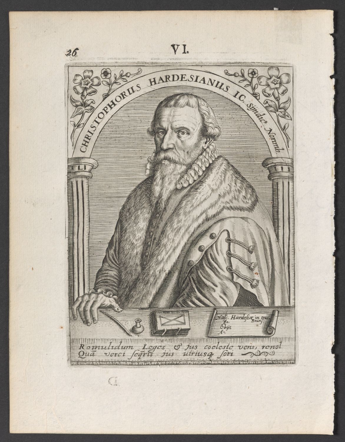 Porträt Christoph Herdesianus (1523-1585) (Stiftung Händelhaus, Halle CC BY-NC-SA)