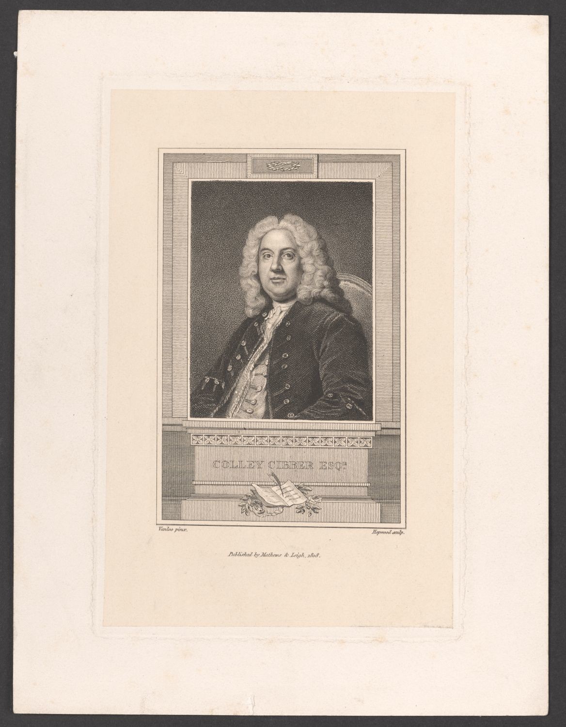Porträt Colley Cibber (1671-1757) (Stiftung Händelhaus, Halle CC BY-NC-SA)