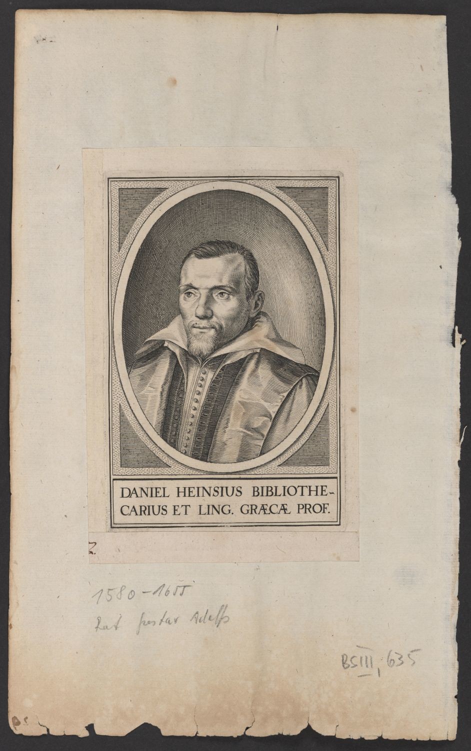 Porträt Daniel Heinsius (1580-1655) (Stiftung Händelhaus, Halle CC BY-NC-SA)