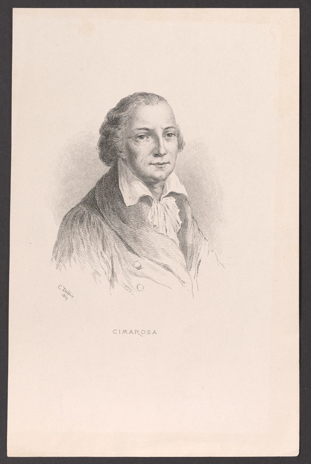 Porträt Domenico Cimarosa (1749-1801) (Stiftung Händelhaus, Halle CC BY-NC-SA)