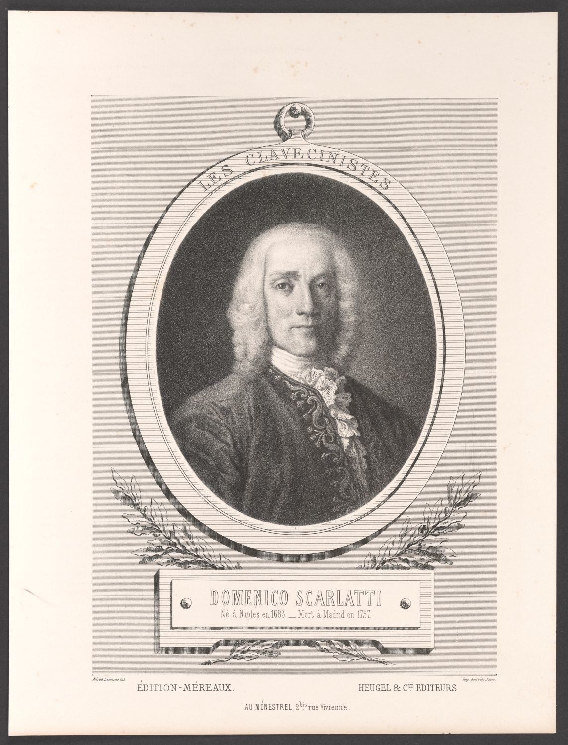 Porträt Domenico Scarlatti (1685-1757) (Stiftung Händelhaus, Halle CC BY-NC-SA)