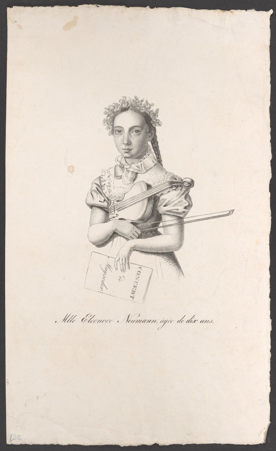 Porträt Eleonore Neumann (1819-1841) (Stiftung Händelhaus, Halle CC BY-NC-SA)