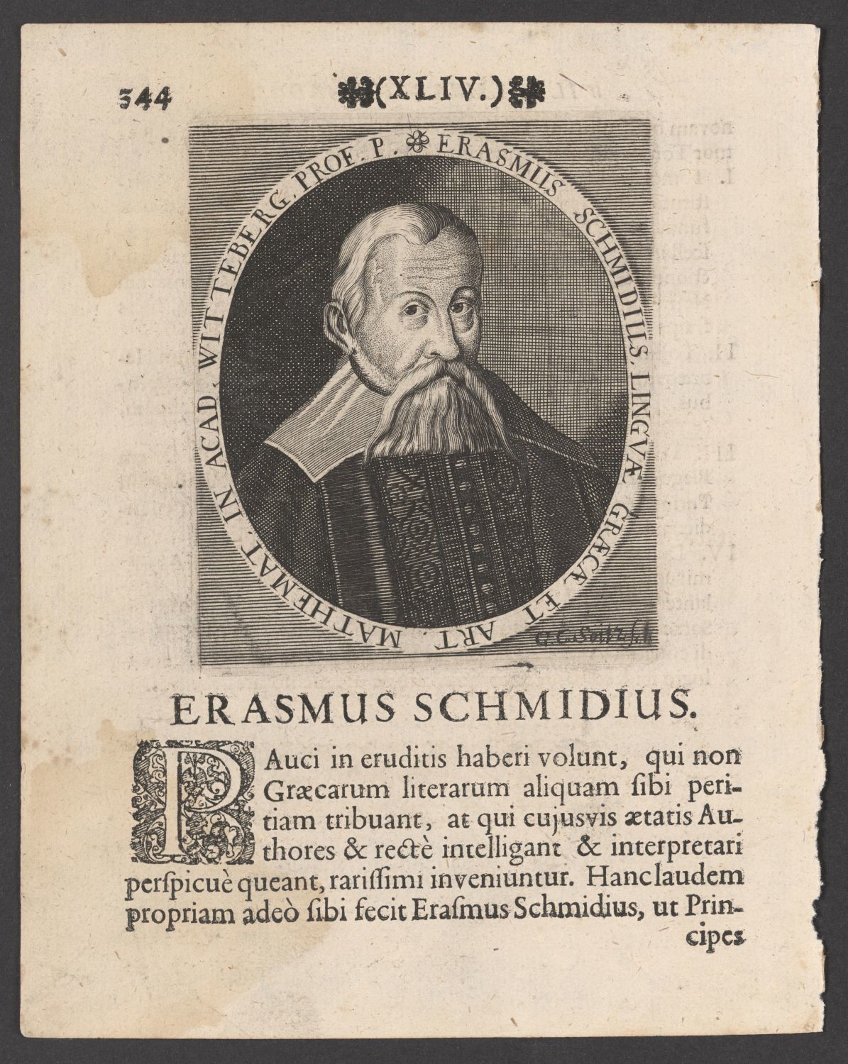 Porträt Erasmus Schmidt (1570-1637) (Stiftung Händelhaus, Halle CC BY-NC-SA)
