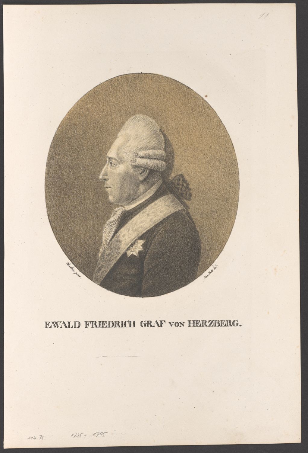 Porträt Ewald Friedrich, Graf von Hertzberg (1725-1795) (Stiftung Händelhaus, Halle CC BY-NC-SA)