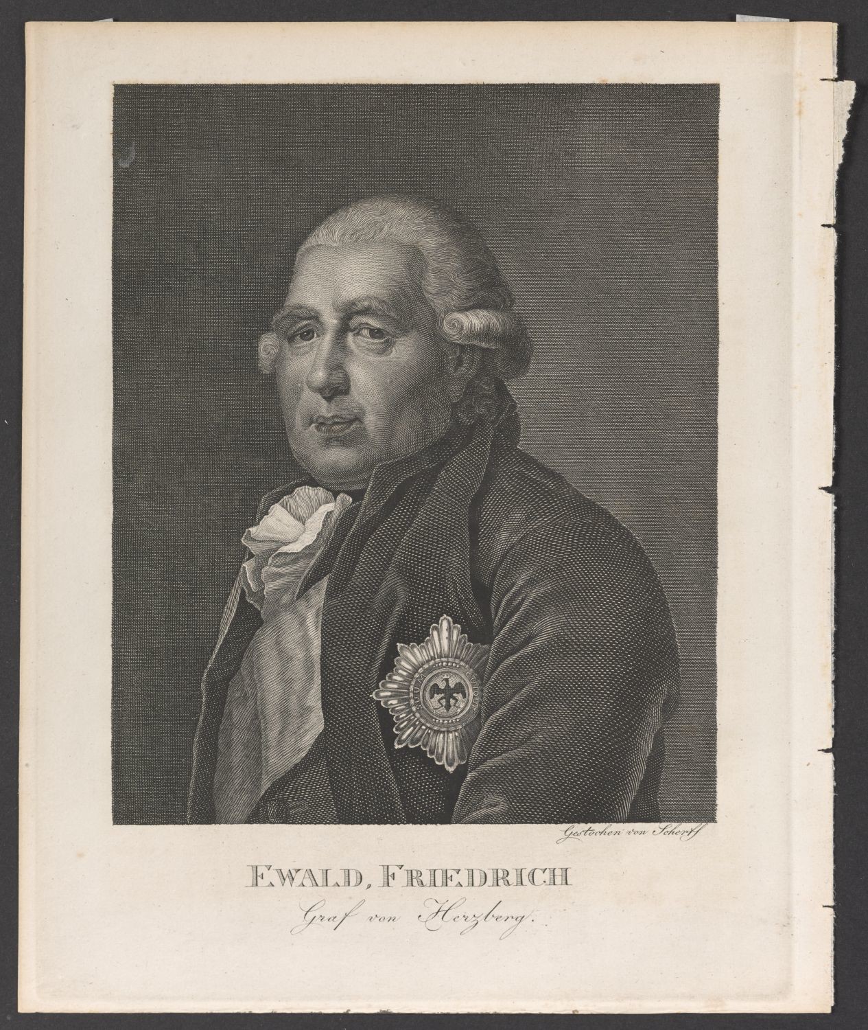 Porträt Ewald Friedrich, Graf von Hertzberg (1725-1795) (Stiftung Händelhaus, Halle CC BY-NC-SA)