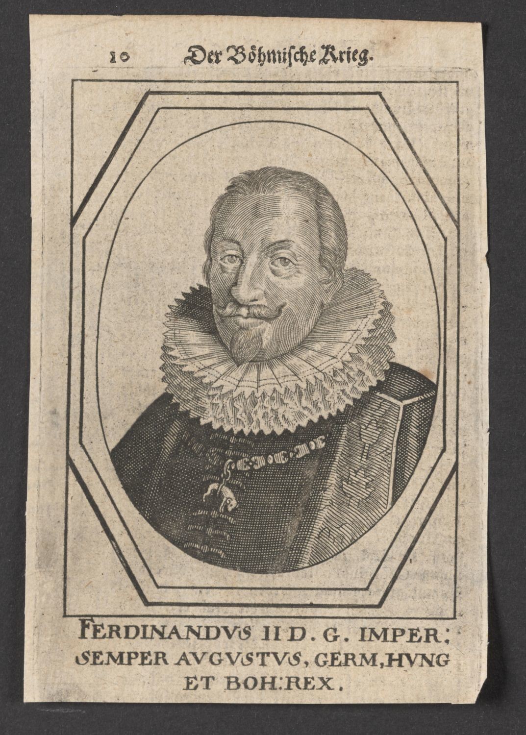 Porträt Ferdinand II., Kaiser des Heiligen Römischen Reiches (1578-1637) (Stiftung Händelhaus, Halle CC BY-NC-SA)