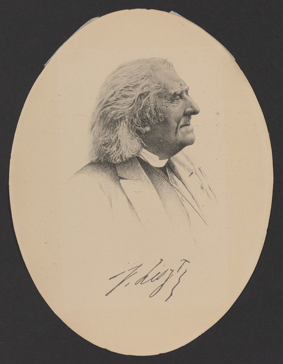 Porträt Franz Liszt (1811-1886) (Stiftung Händelhaus, Halle CC BY-NC-SA)
