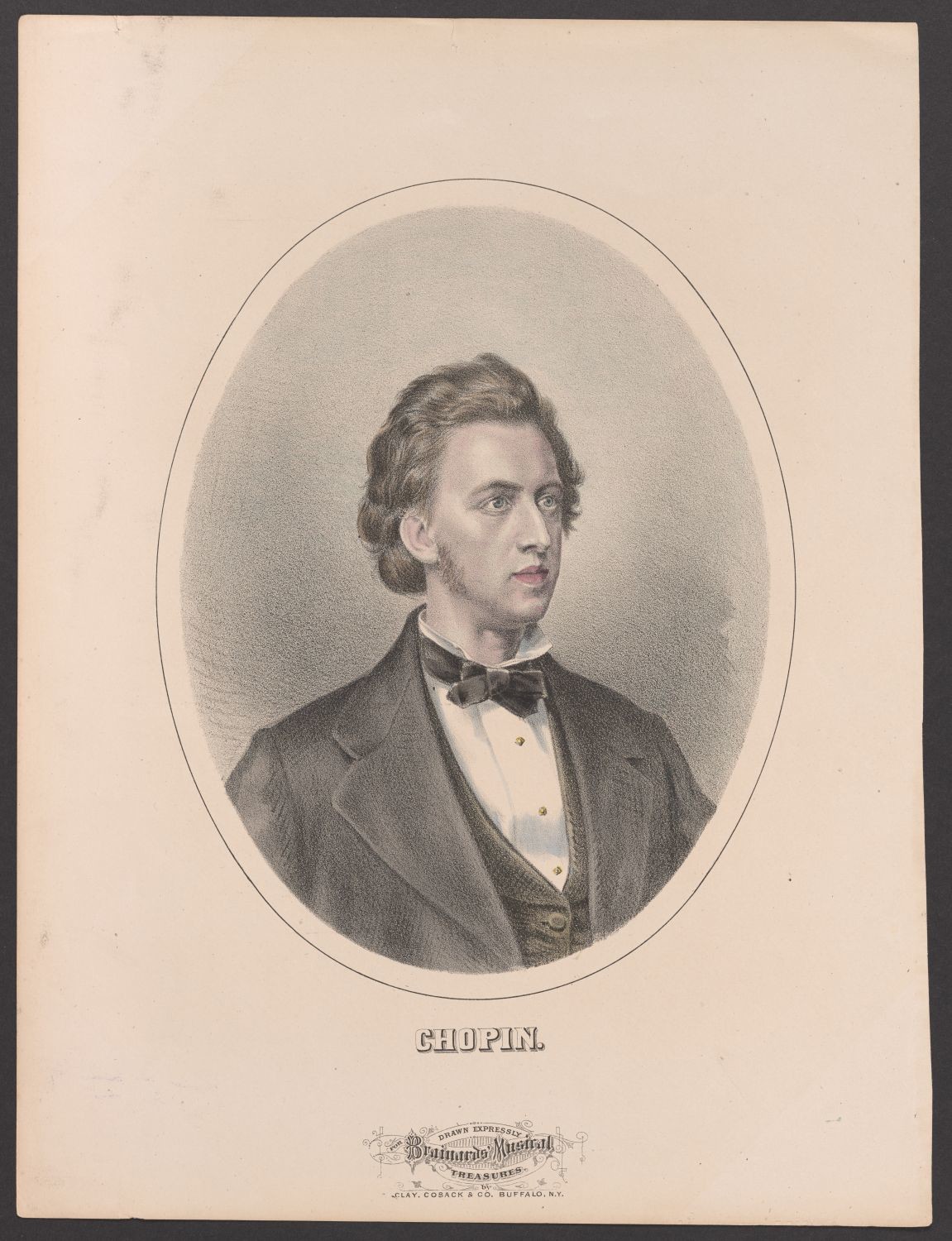 Porträt Frédéric Chopin (1810-1849) (Stiftung Händelhaus, Halle CC BY-NC-SA)