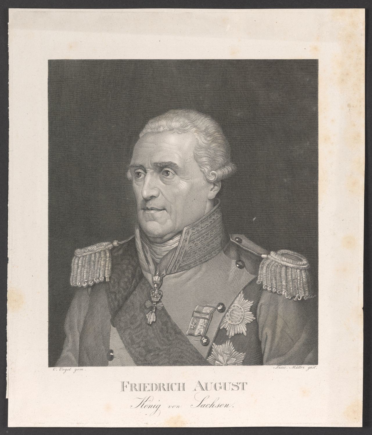 Porträt Friedrich August I., König von Sachsen (1750-1827) (Stiftung Händelhaus, Halle CC BY-NC-SA)