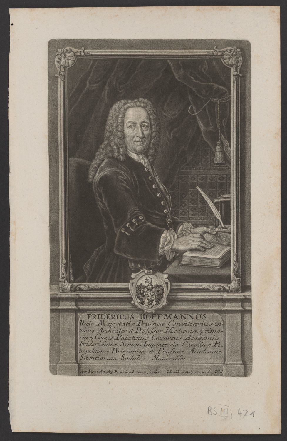 Porträt Friedrich Hoffmann (1660-1742) (Stiftung Händelhaus, Halle CC BY-NC-SA)