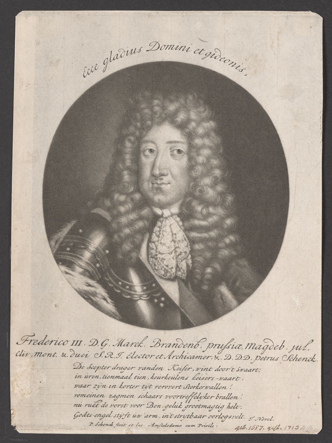 Porträt Friedrich I., König von Preußen (1657-1713) (Stiftung Händelhaus, Halle CC BY-NC-SA)