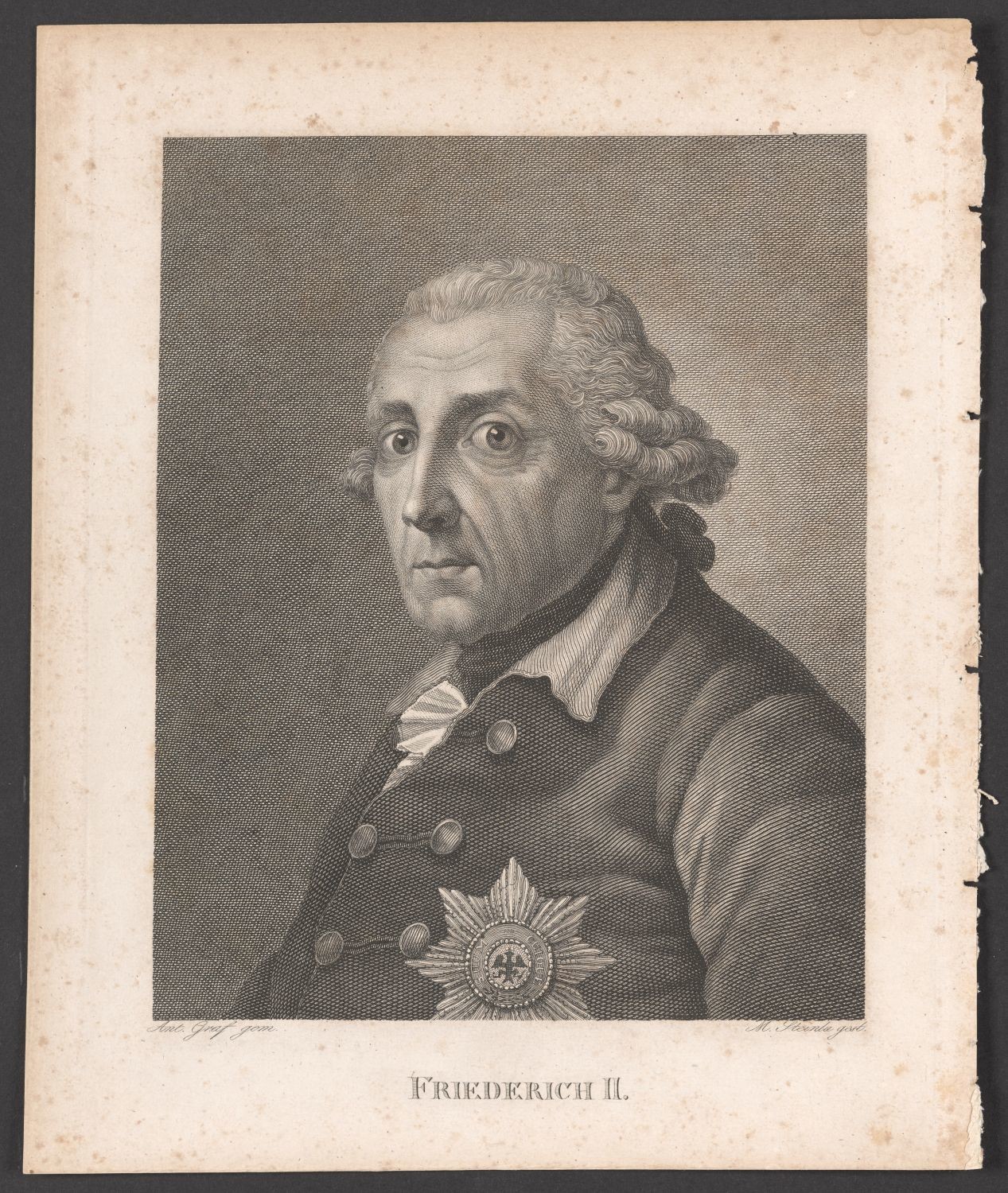 Porträt Friedrich II., König von Preußen (1712-1786) (Stiftung Händelhaus, Halle CC BY-NC-SA)