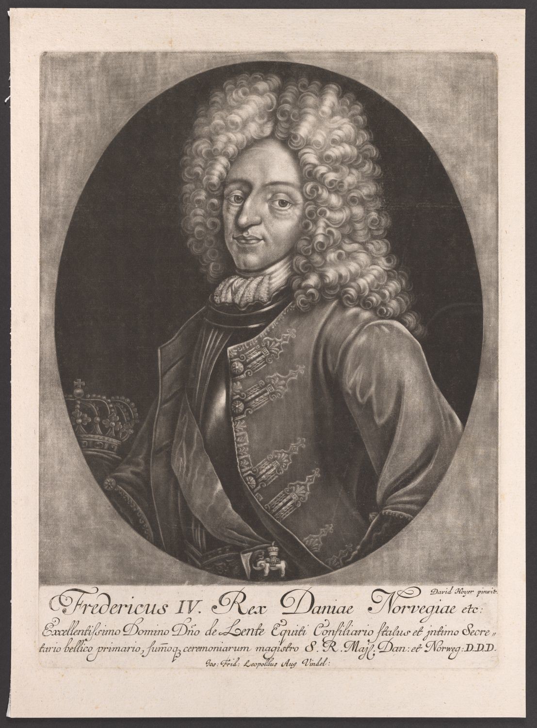 Porträt Friedrich IV., König von Dänemark und Norwegen (1671-1730) (Stiftung Händelhaus, Halle CC BY-NC-SA)
