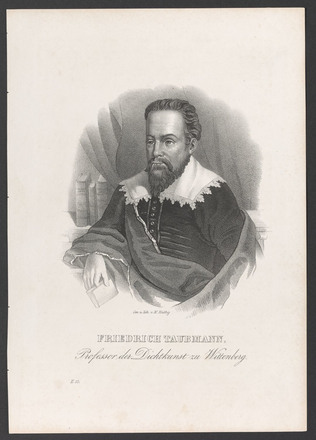 Porträt Friedrich Taubmann (1565-1613) (Stiftung Händelhaus, Halle CC BY-NC-SA)