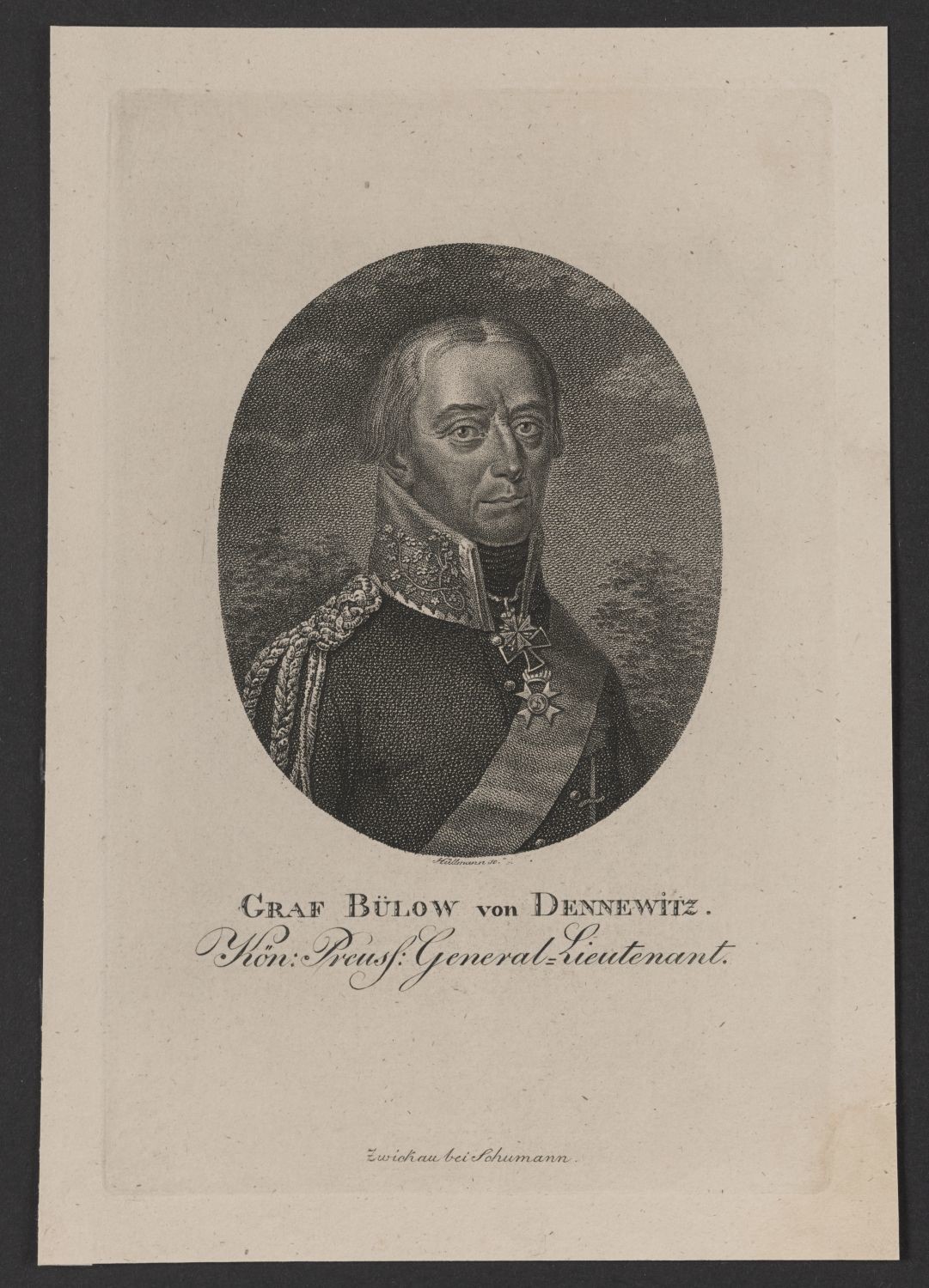 Porträt Friedrich Wilhelm Bülow von Dennewitz (1755-1816) (Stiftung Händelhaus, Halle CC BY-NC-SA)