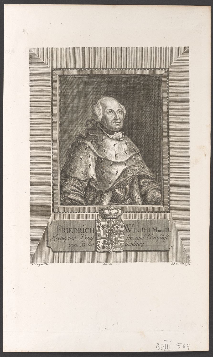 Porträt Friedrich Wilhelm II., König von Preußen (1744-1797) (Stiftung Händelhaus, Halle CC BY-NC-SA)