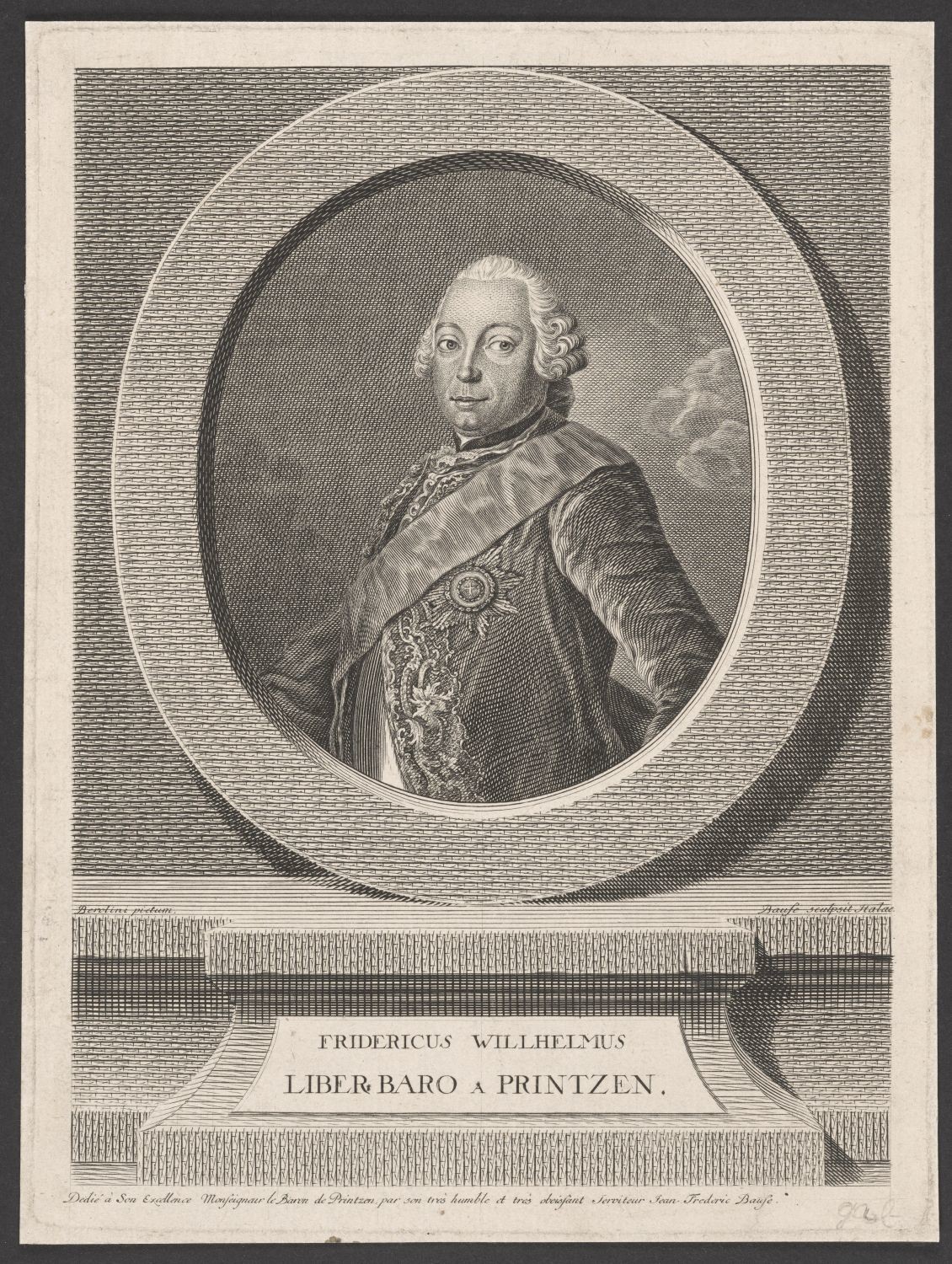 Porträt Friedrich Wilhelm von Printzen (1719-1773) (Stiftung Händelhaus, Halle CC BY-NC-SA)