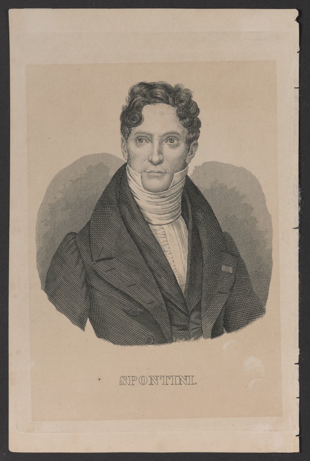 Porträt Gaspare Spontini (1774-1851) (Stiftung Händelhaus, Halle CC BY-NC-SA)