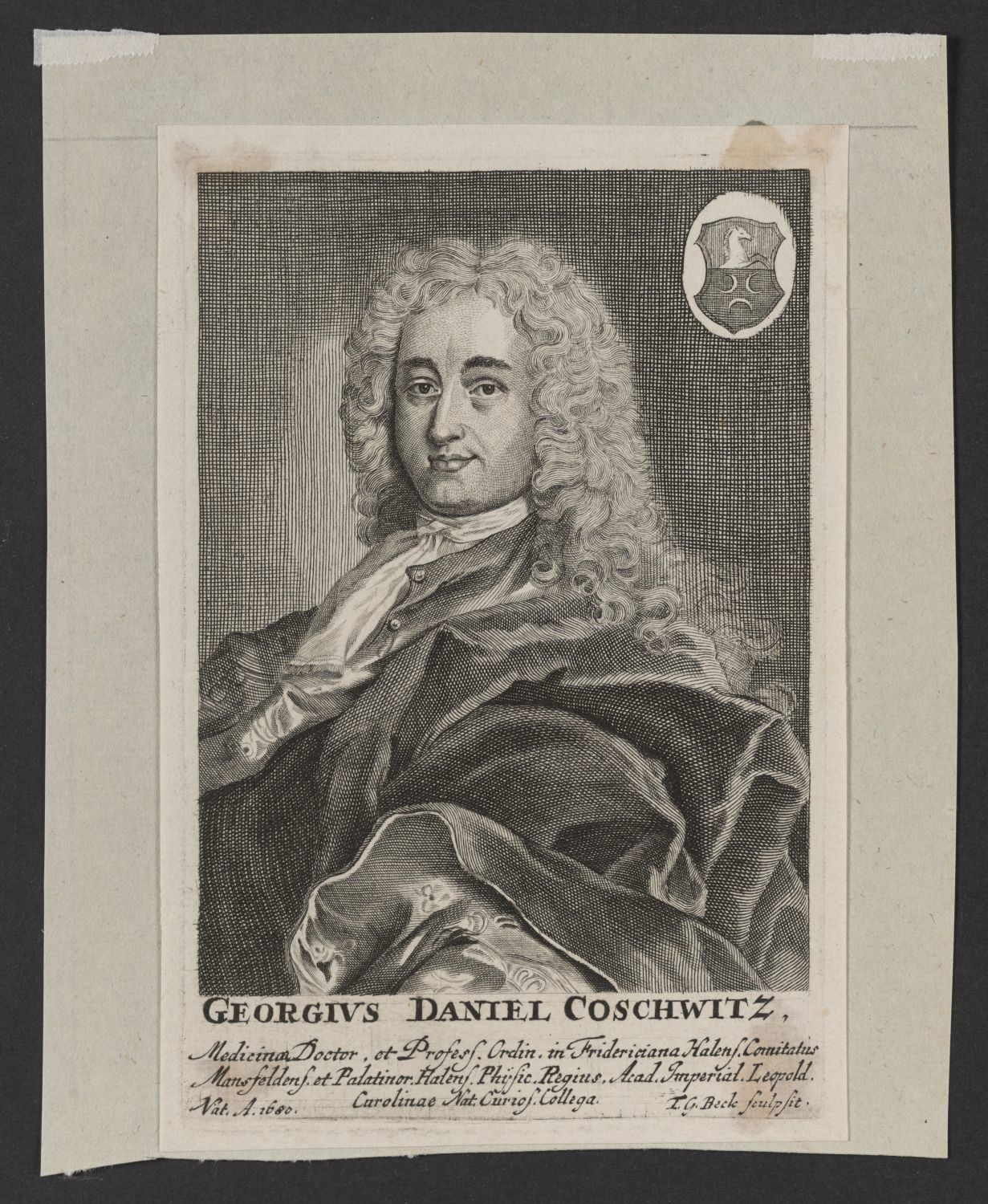 Porträt Georg Daniel Coschwitz (1679-1729) (Stiftung Händelhaus, Halle CC BY-NC-SA)
