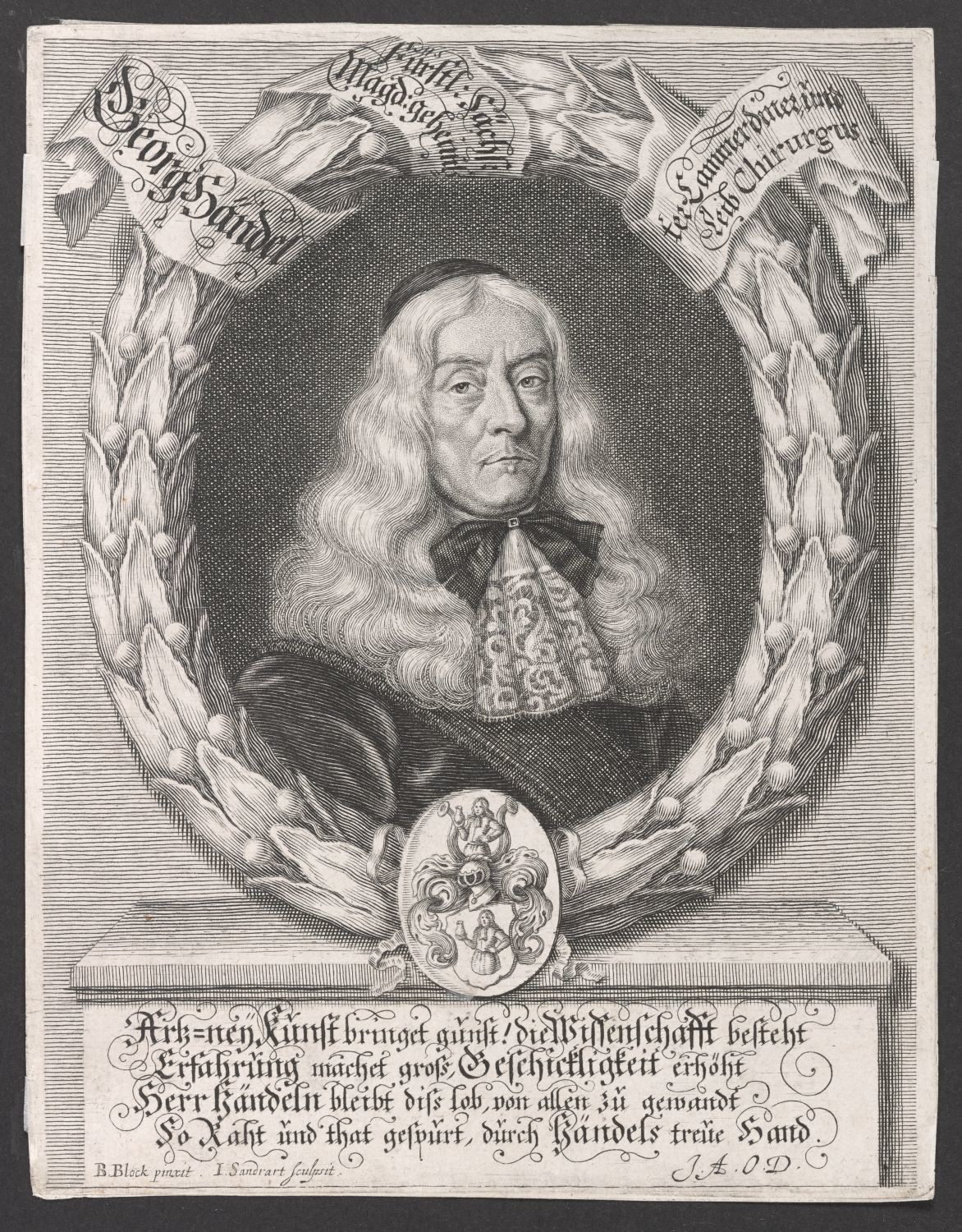 Porträt Georg Händel (1622-1697) (Stiftung Händelhaus, Halle CC BY-NC-SA)