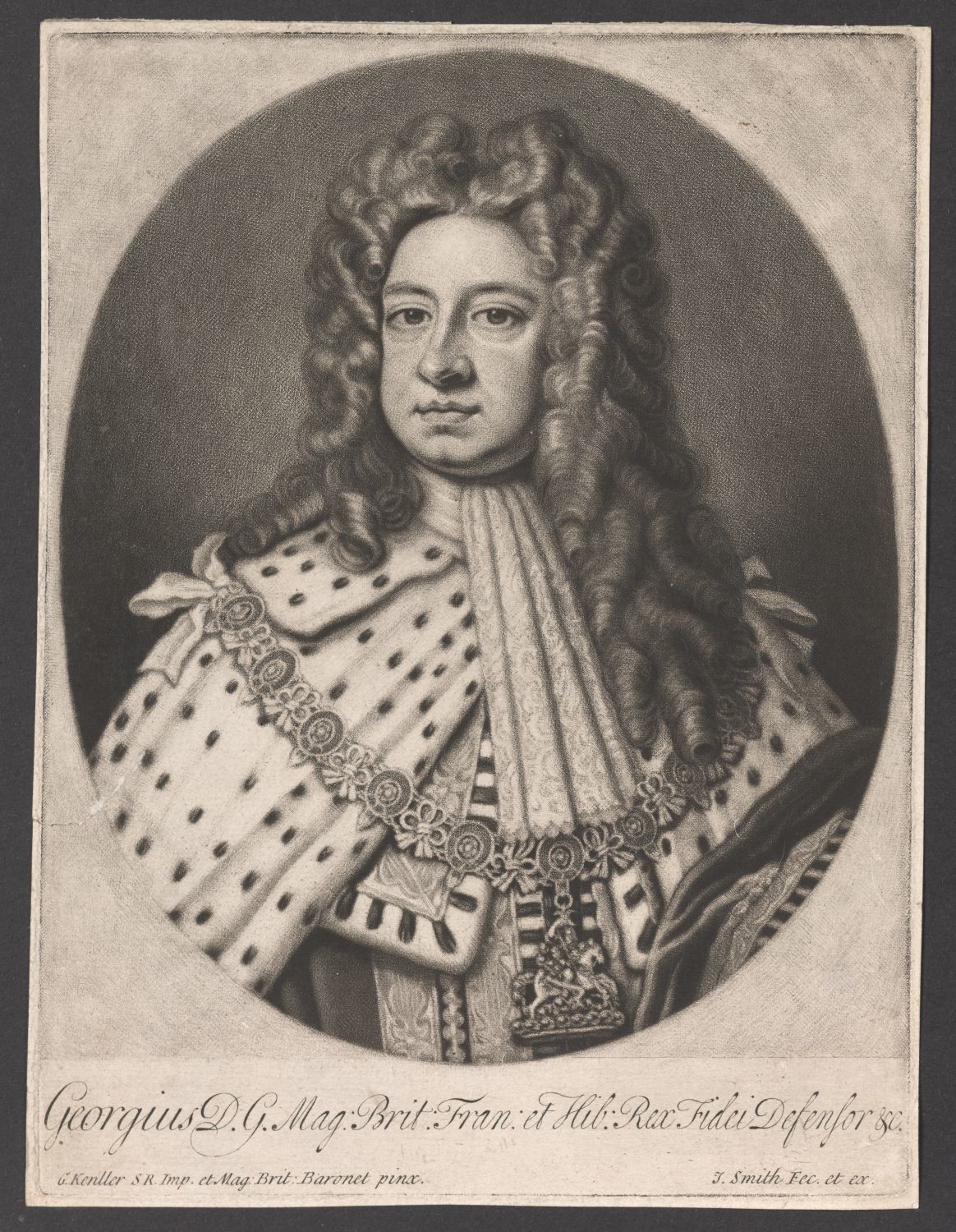 Porträt Georg I., König von Großbritannien (1660-1727) (Stiftung Händelhaus, Halle CC BY-NC-SA)