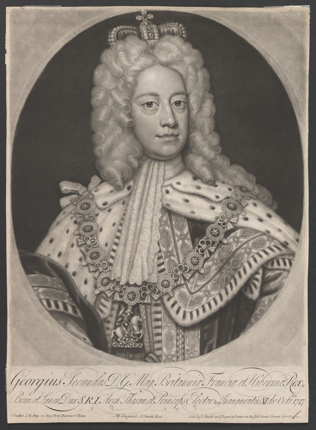 Porträt Georg II., König von Großbritannien (1683-1760) (Stiftung Händelhaus, Halle CC BY-NC-SA)