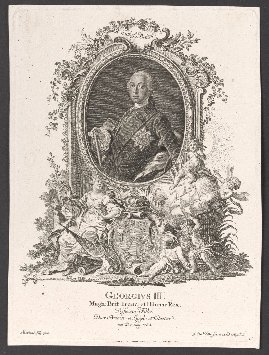 Porträt Georg III., König von Großbritannien (1738-1820) (Stiftung Händelhaus, Halle CC BY-NC-SA)