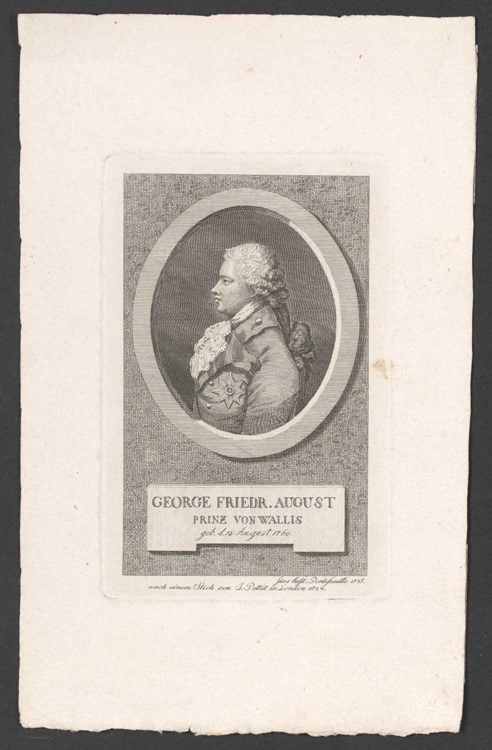 Porträt Georg IV., König von Großbritannien (1762-1830) (Stiftung Händelhaus, Halle CC BY-NC-SA)