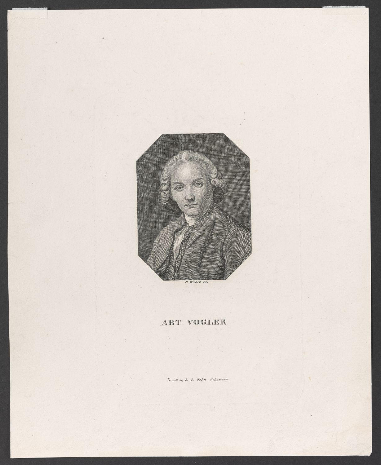 Porträt Georg Joseph Vogler (1749-1814) (Stiftung Händelhaus, Halle CC BY-NC-SA)