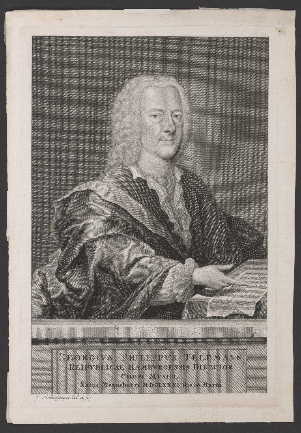 Porträt Georg Philipp Telemann (1681-1767) (Stiftung Händelhaus, Halle CC BY-NC-SA)