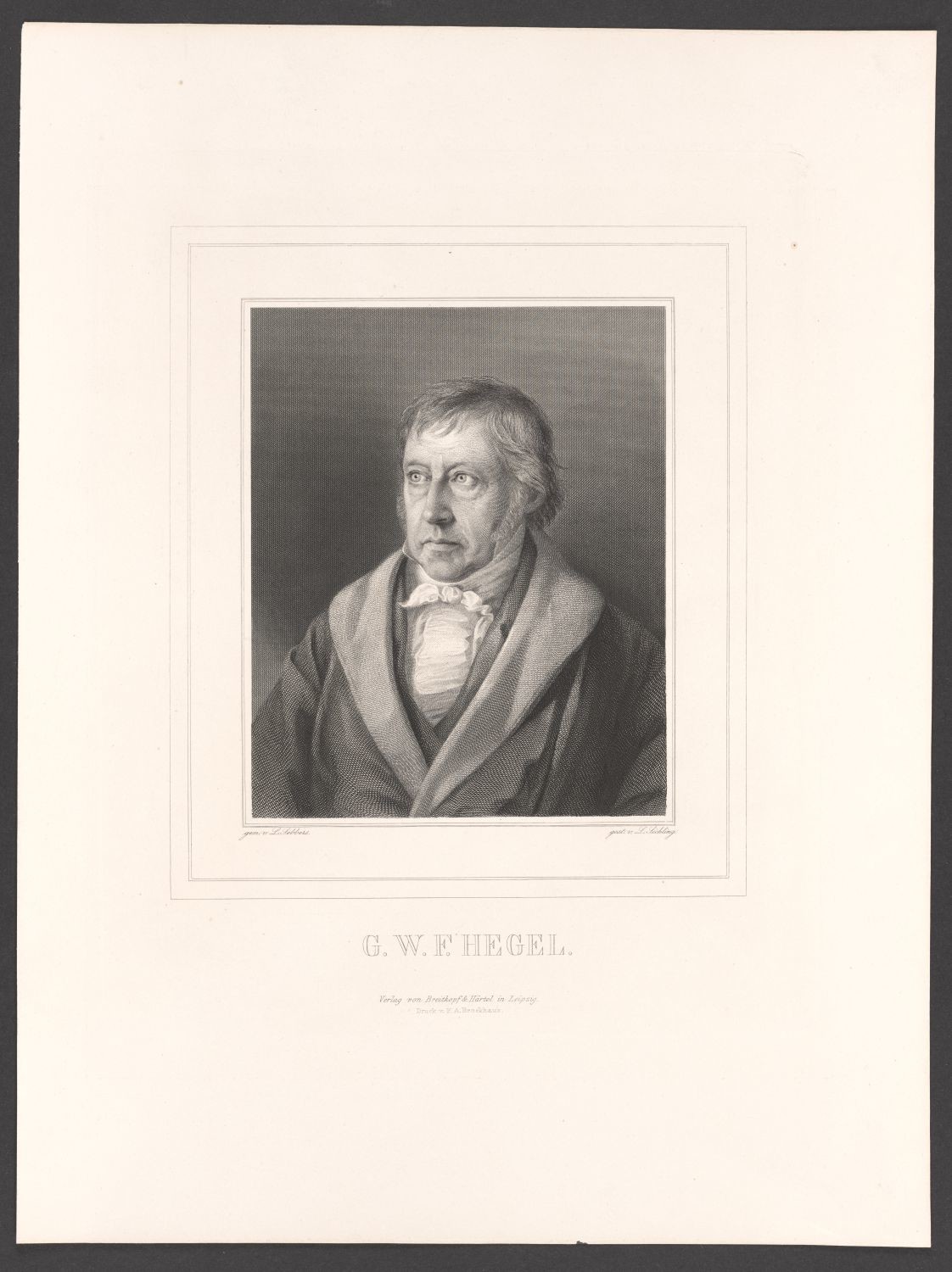 Porträt Georg Wilhelm Friedrich Hegel (1770-1831) (Stiftung Händelhaus, Halle CC BY-NC-SA)