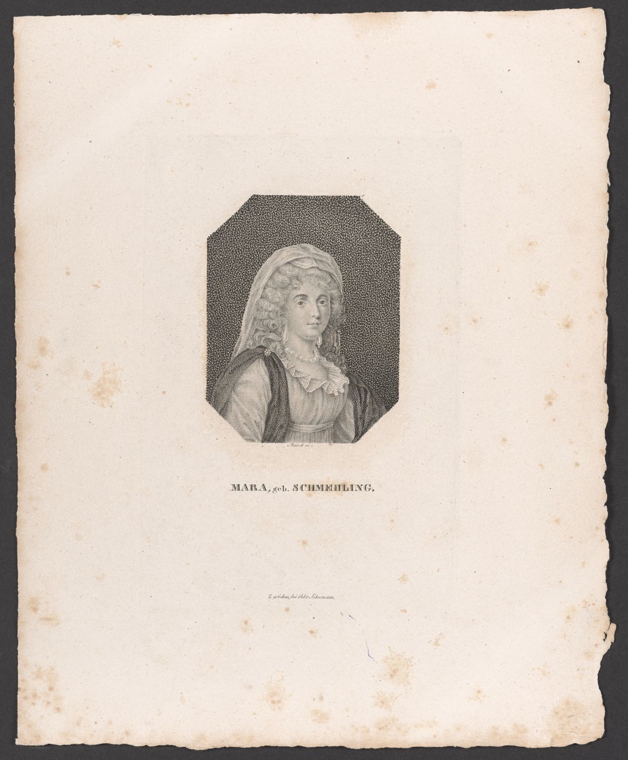 Porträt Gertrude Elizabeth Mara (1749-1833) (Stiftung Händelhaus, Halle CC BY-NC-SA)