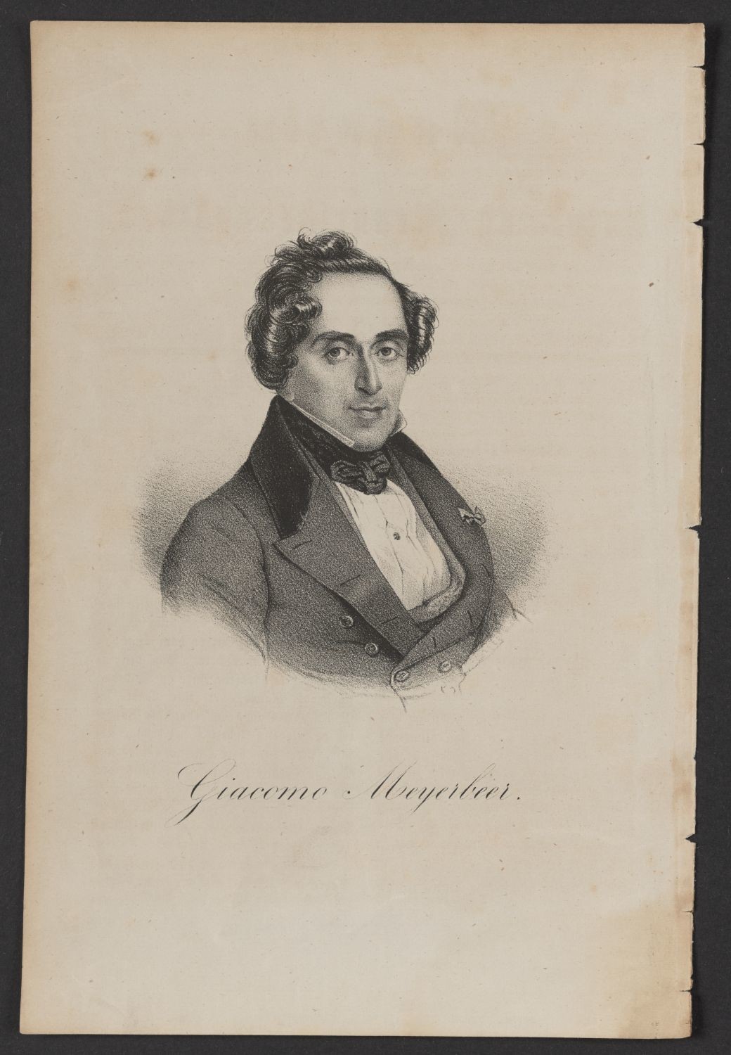 Porträt Giacomo Meyerbeer (1791-1864) (Stiftung Händelhaus, Halle CC BY-NC-SA)