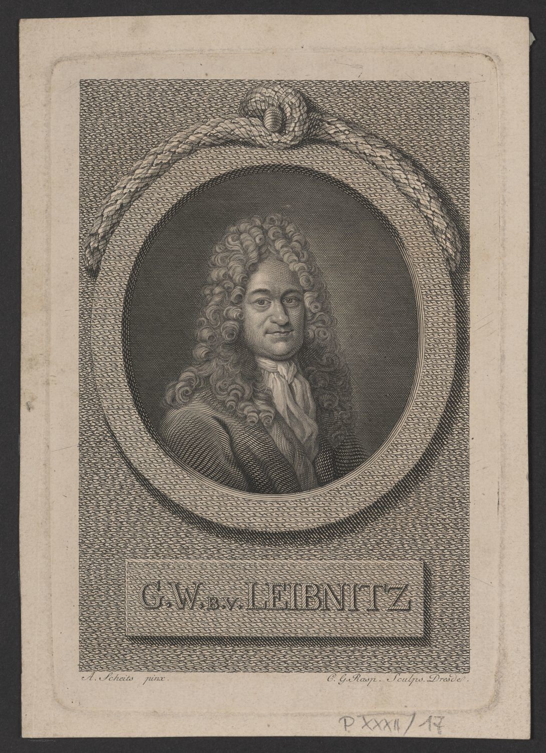 Porträt Gottfried Wilhelm Leibniz (1646-1716) (Stiftung Händelhaus, Halle CC BY-NC-SA)
