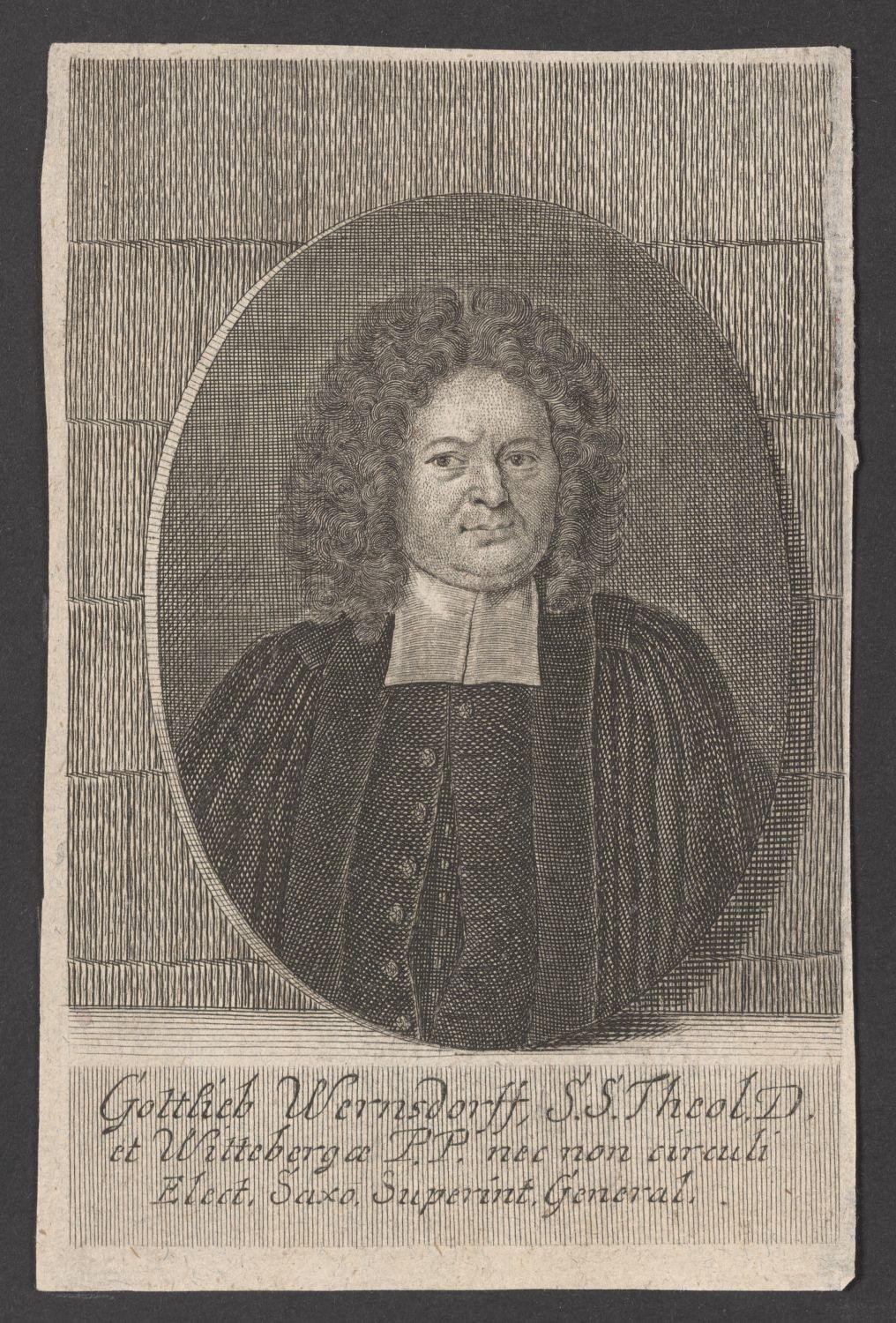 Porträt Gottlieb Wernsdorf der Ältere (1668-1729) (Stiftung Händelhaus, Halle CC BY-NC-SA)