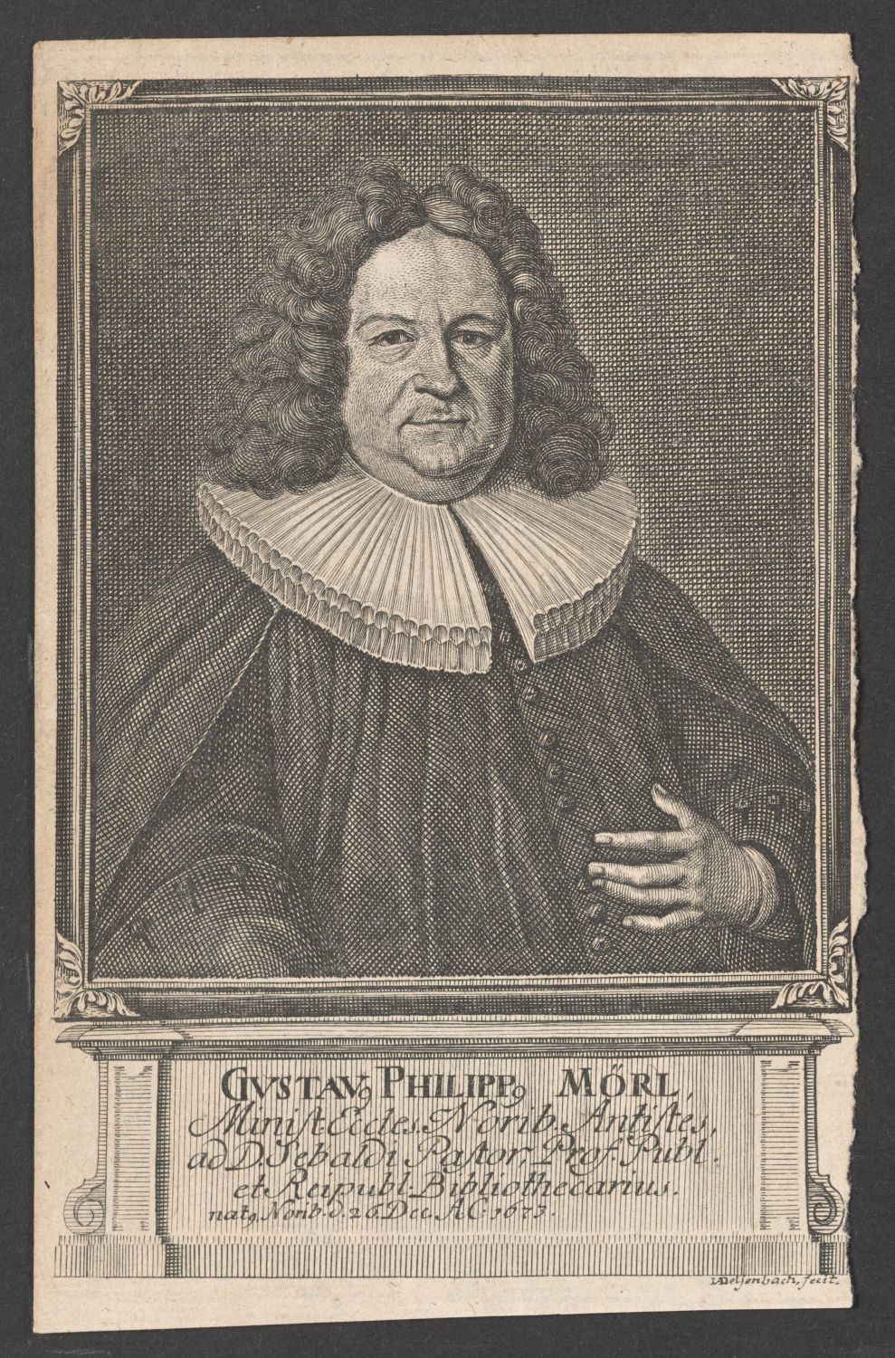 Porträt Gustav Philipp Mörl (1673-1750) (Stiftung Händelhaus, Halle CC BY-NC-SA)