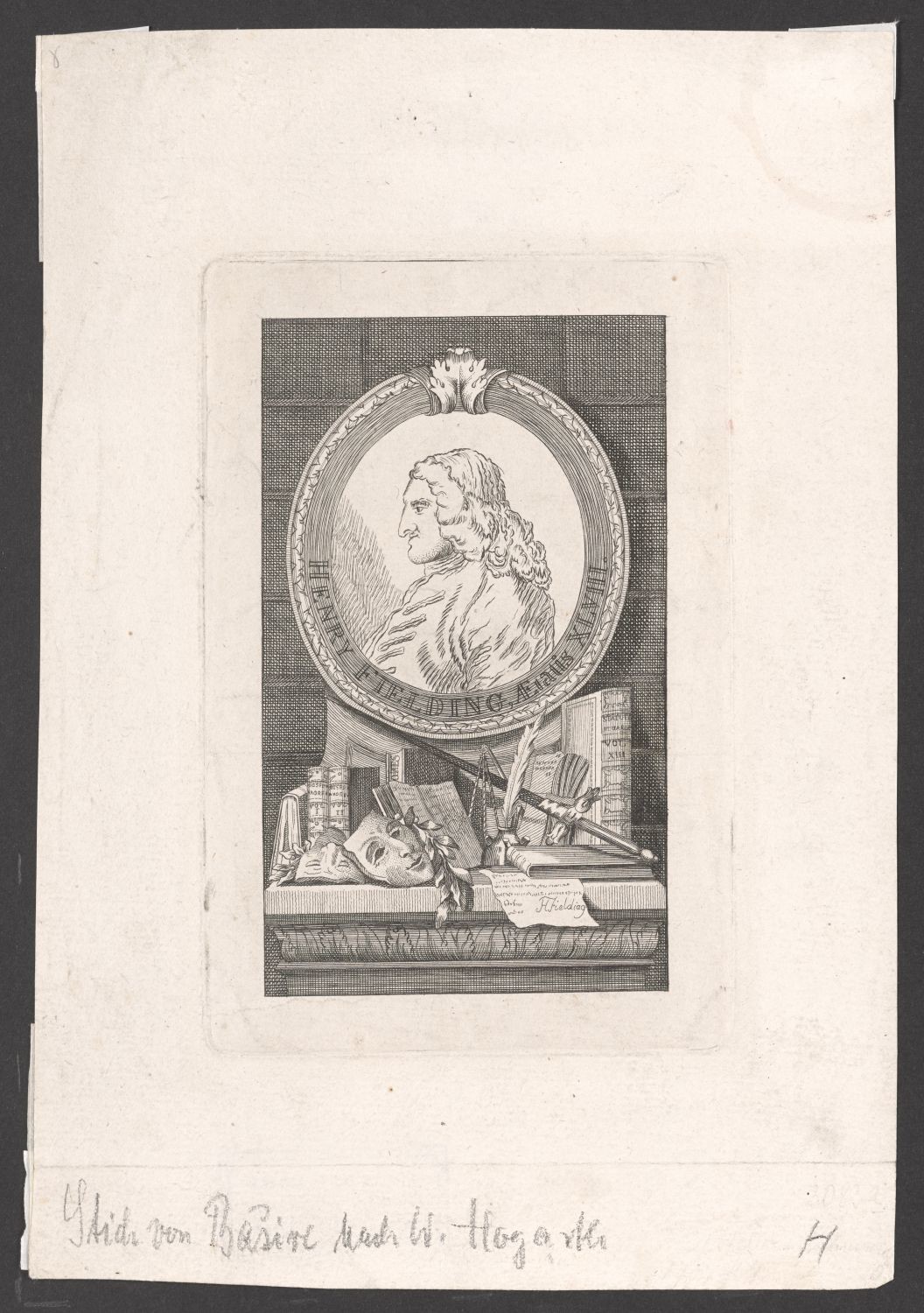 Porträt Henry Fielding (1707-1754) (Stiftung Händelhaus, Halle CC BY-NC-SA)