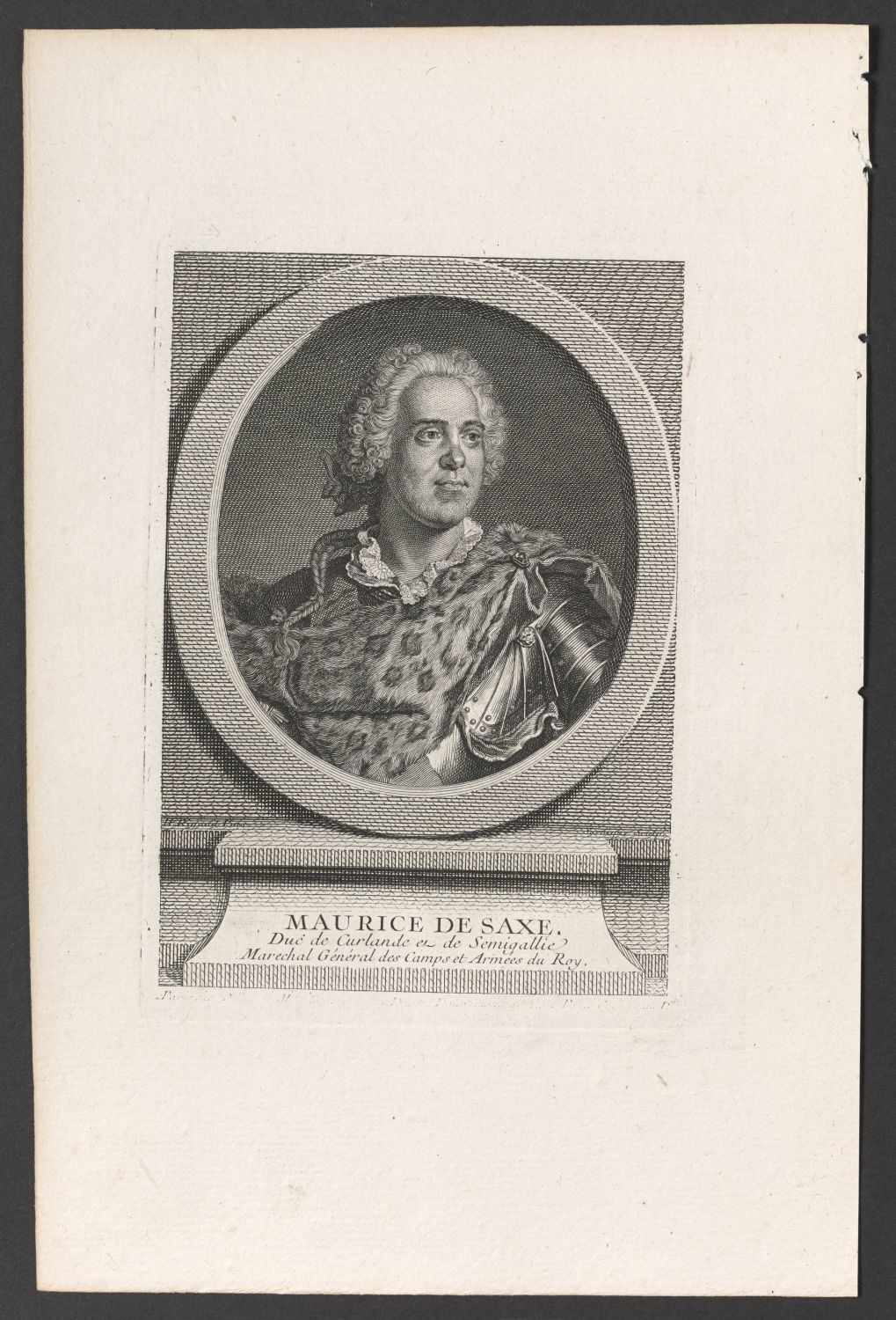 Porträt Hermann Moritz, Graf von Sachsen (1696-1750) (Stiftung Händelhaus, Halle CC BY-NC-SA)
