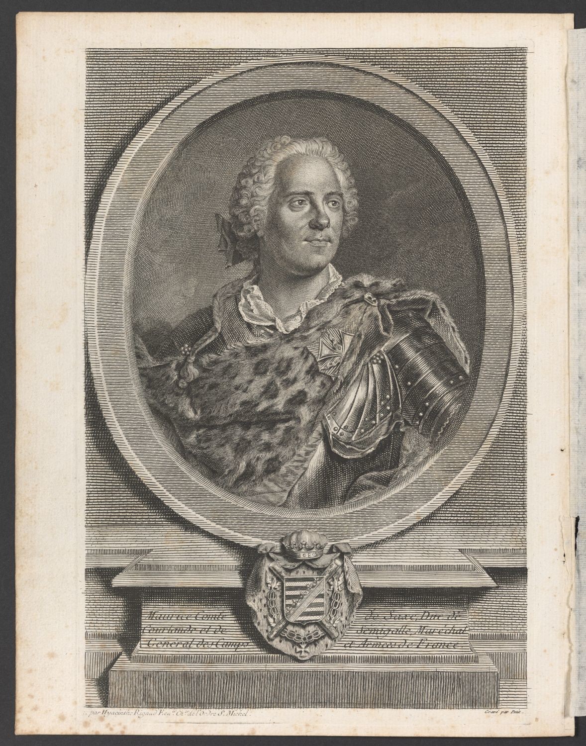 Porträt Hermann Moritz, Graf von Sachsen (1696-1750) (Stiftung Händelhaus, Halle CC BY-NC-SA)
