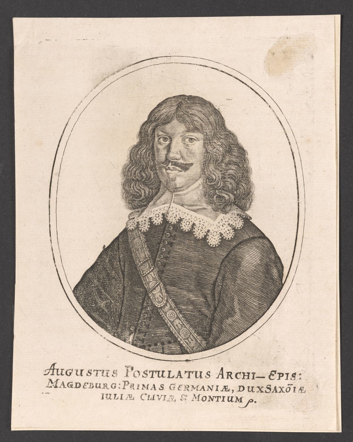Porträt Herzog August von Sachsen-Weißenfels (1614-1680) (Stiftung Händelhaus, Halle CC BY-NC-SA)