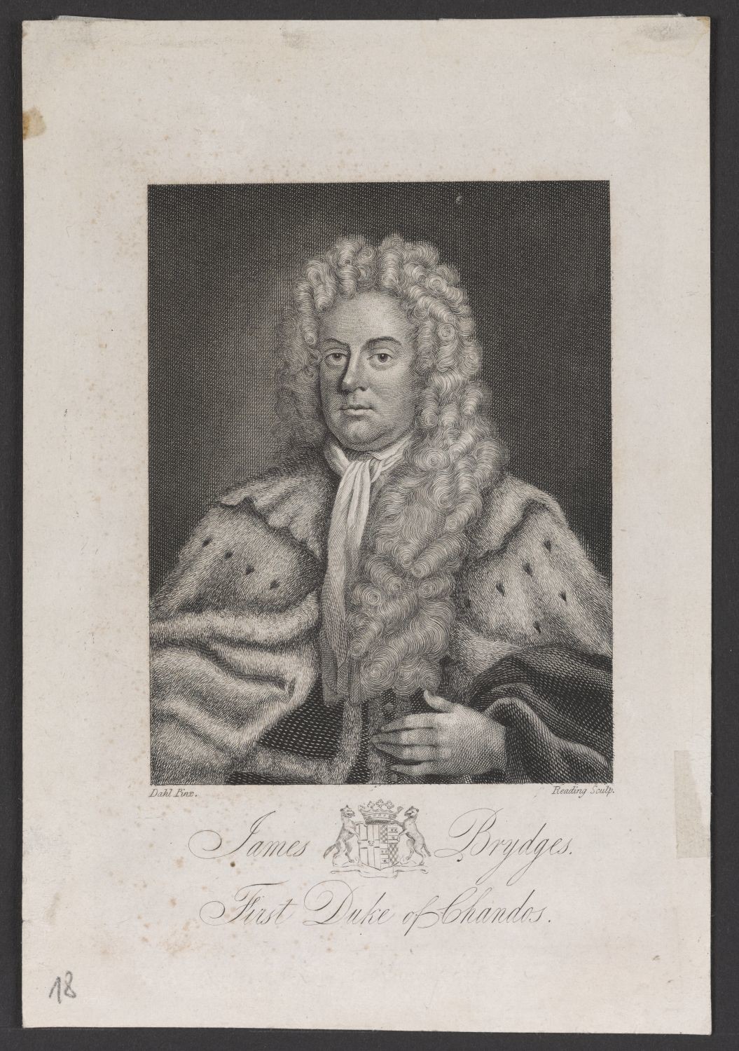Porträt James Brydges, Herzog von Chandos (ca. 1674-1744) (Stiftung Händelhaus, Halle CC BY-NC-SA)