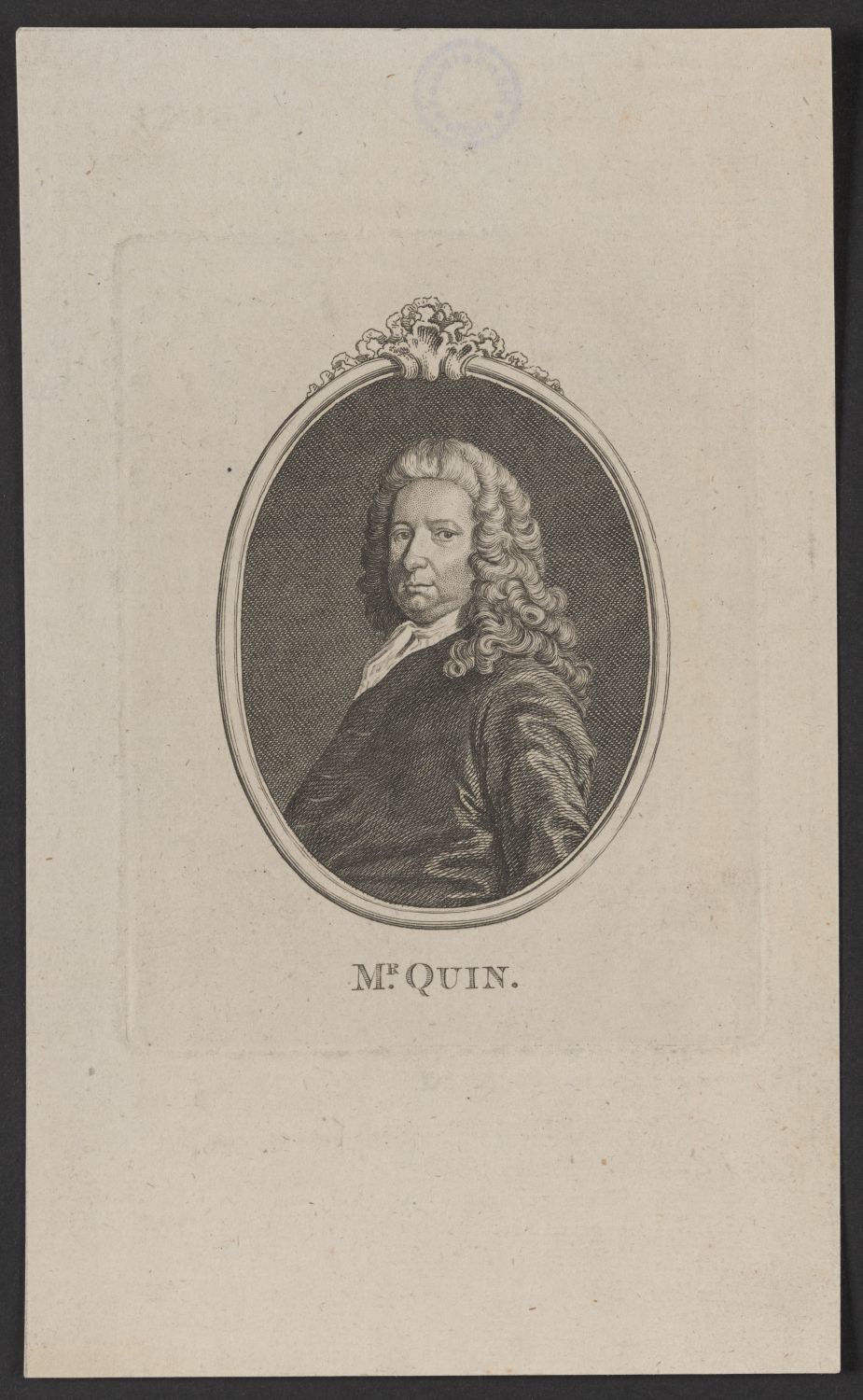 Porträt James Quin (1693-1766) (Stiftung Händelhaus, Halle CC BY-NC-SA)