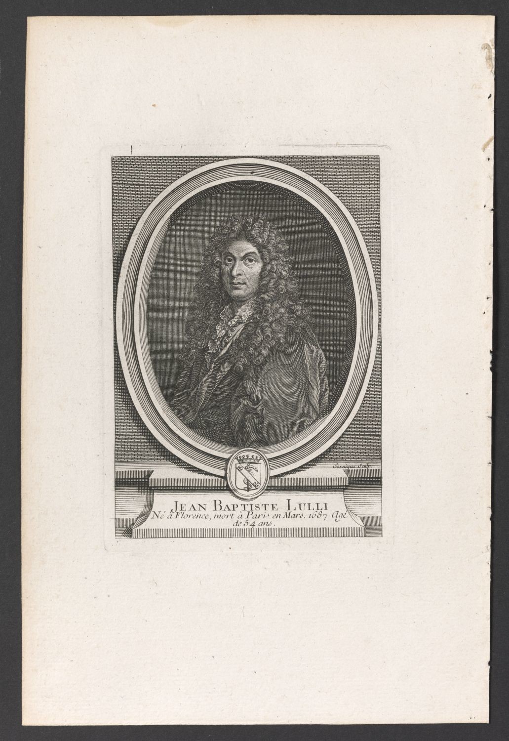 Porträt Jean-Baptiste Lully (1633-1687) (Stiftung Händelhaus, Halle CC BY-NC-SA)